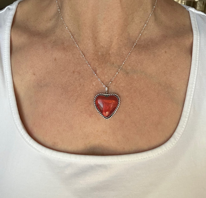 Rosarita Heart Necklace