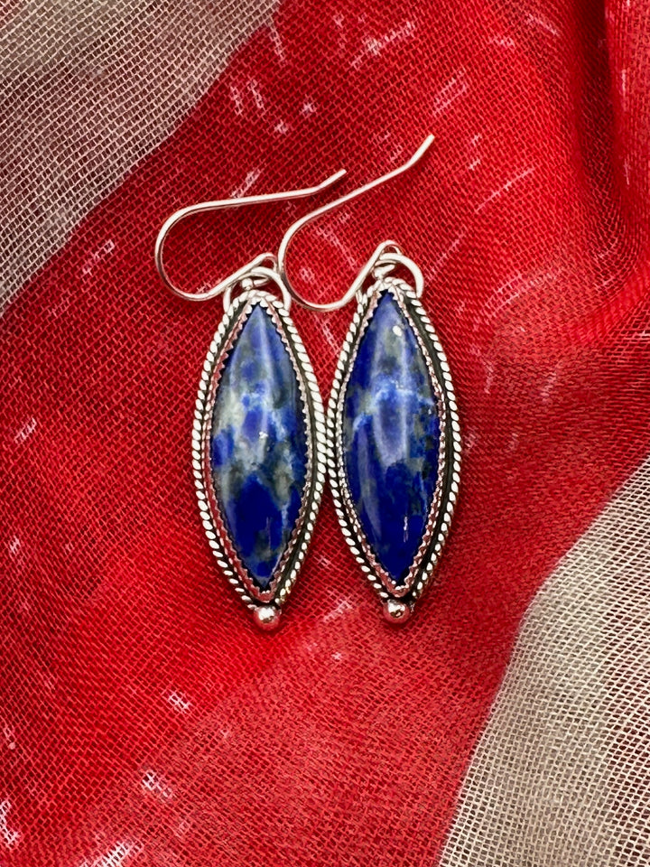 Lapis Drop Earrings