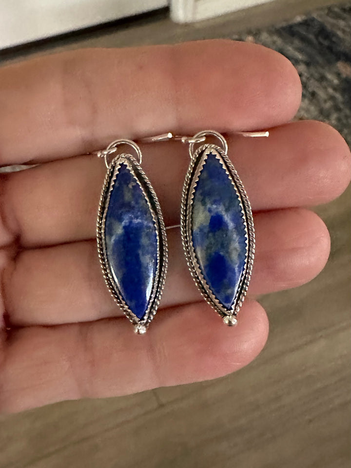 Lapis Drop Earrings