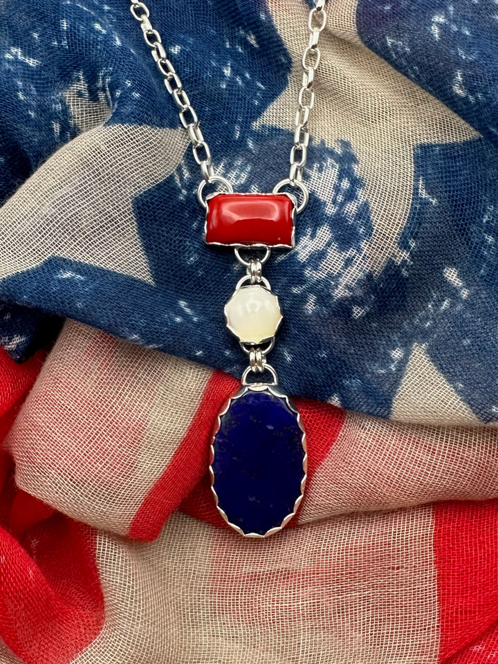 Stars and Stripes Necklace