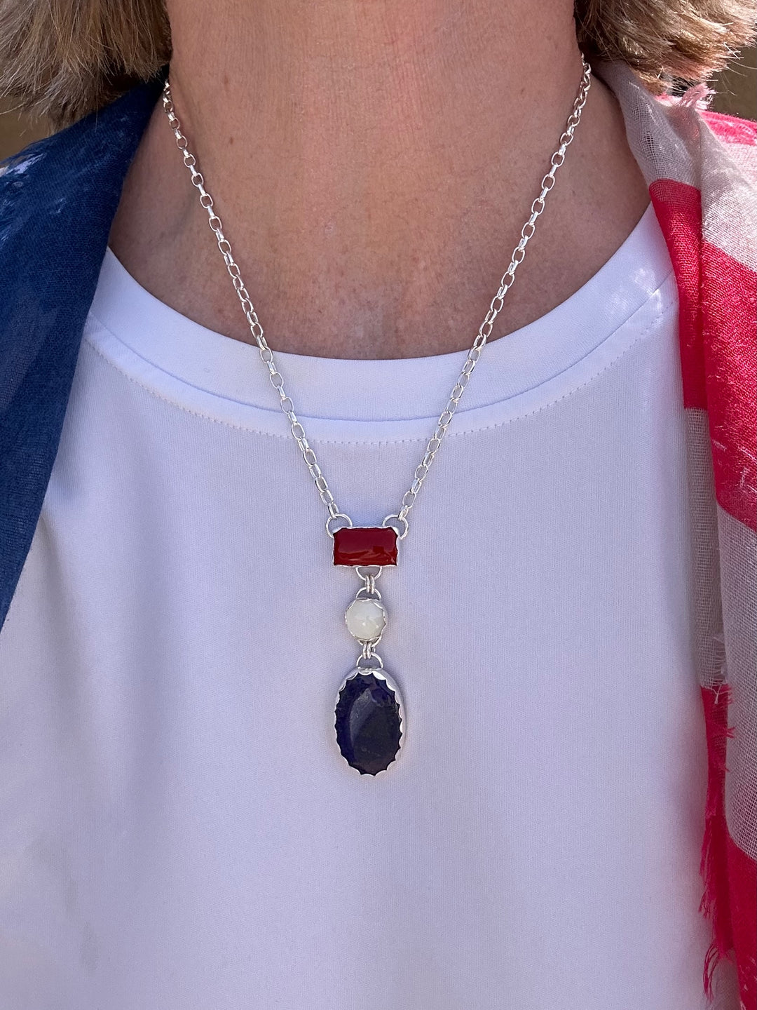 Stars and Stripes Necklace